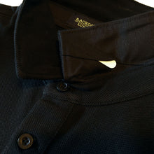 Load image into Gallery viewer, Luxury Black Polo, Short Sleeves, Perfect Collars, Thick Cotton, Regular Fit
